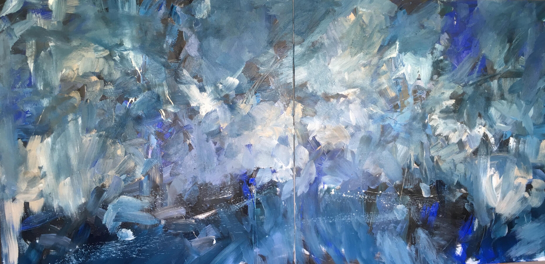 Bleu, 140 x 280